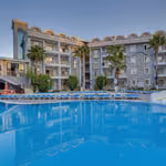 Marmaris'teki otelden görüntü