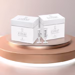 PHYSIO Radiance Expert ürün ambalajı, temiz ve şık bir zeminde sergileniyor.