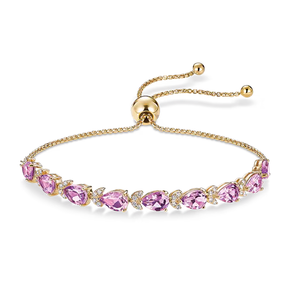 Bhm Embracelet Pink Amethyst