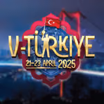 V-Türkiye İstanbul etkinliği yazılı duyuru görseli