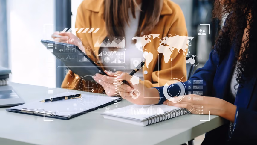farklı kültürleri gösteren network marketing görseli