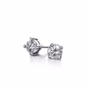 Solitaire Accent Earrings 1